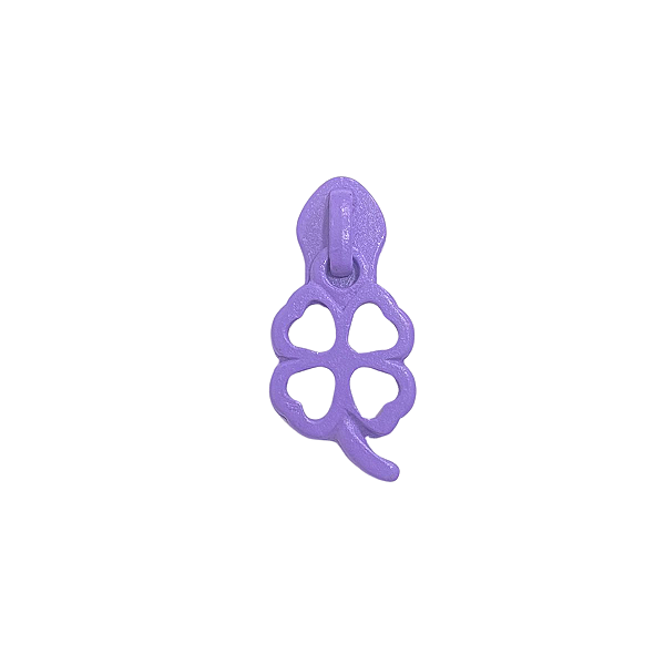 PUXADOR 06 COLOR TREVO COR LILAS - UNIDADE