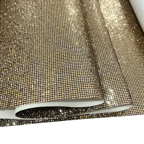 GLITTER PAETÊ 1/2 METRO COR COBRE