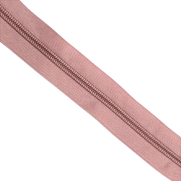 ZIPER N°6 PACOTE COM 10 METROS COR ROSA (ROSE)