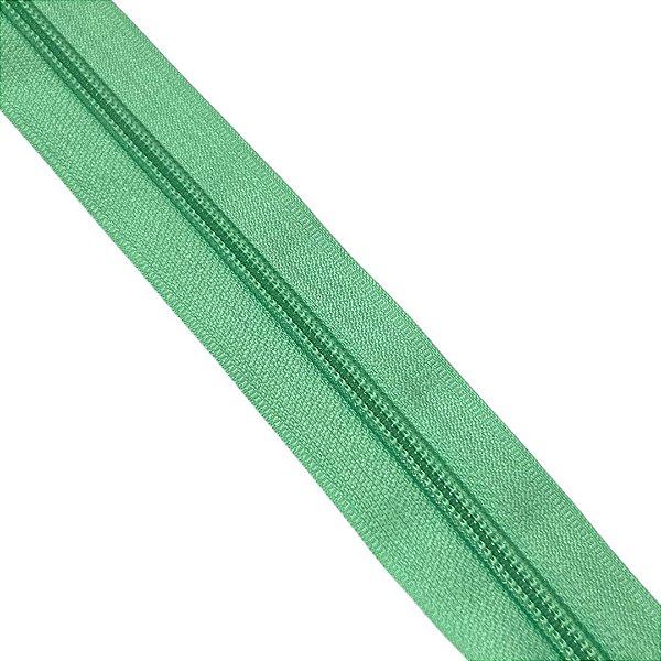 ZIPER N°6 PACOTE COM 10 METROS COR VERDE AGUA
