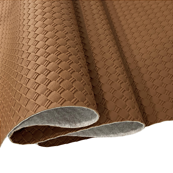 Entrelaçado Soft 1,5mm fundo manta 50cm Caramelo