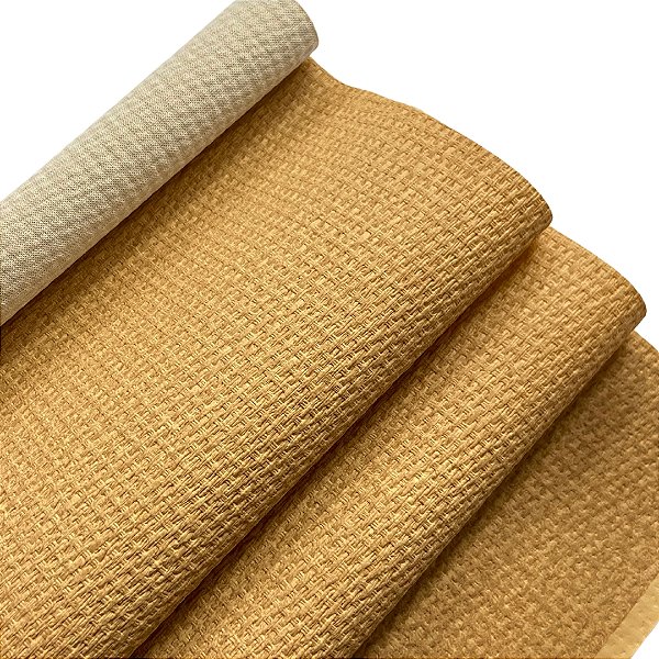 NEW PALHA 0,9mm FUNDO MALHA 50CM CAMEL