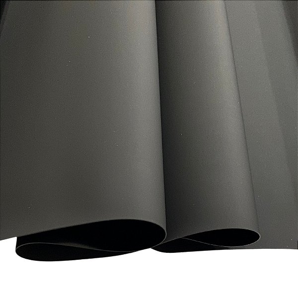 PVC SILICONE 0,7MM 1/2 METRO COR PRETO