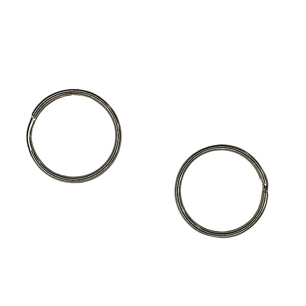 ARGOLA PARA CHAVEIRO 22MM NÍQUEL SIMPLES – KIT COM 5 UNIDADES