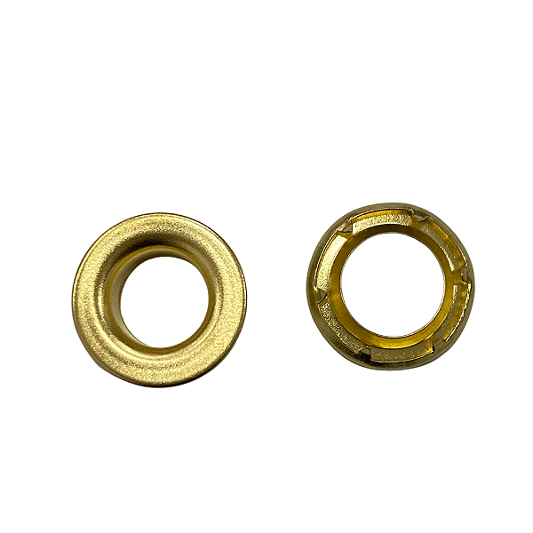 ILHOS 1 C/ GARRA LATONADO – KIT COM 10 UNIDADES