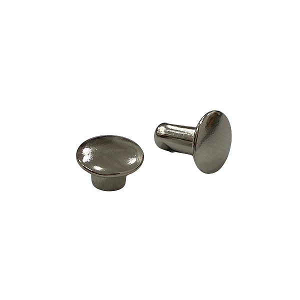 REBITE 3 DUPLO NIQUEL – KIT COM 50 UNIDADES