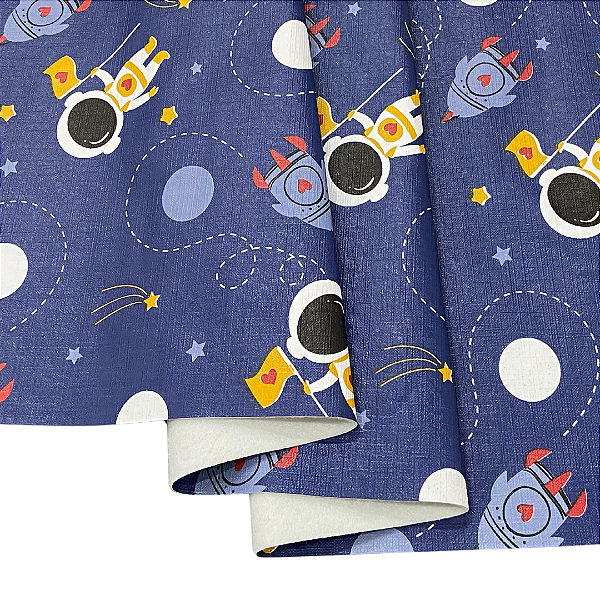 CORINO ESTAMPADO 1/2 METRO ASTRONAUTA