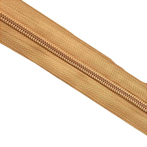 ZIPER N°6 PACOTE COM 10 METROS COR OCRE