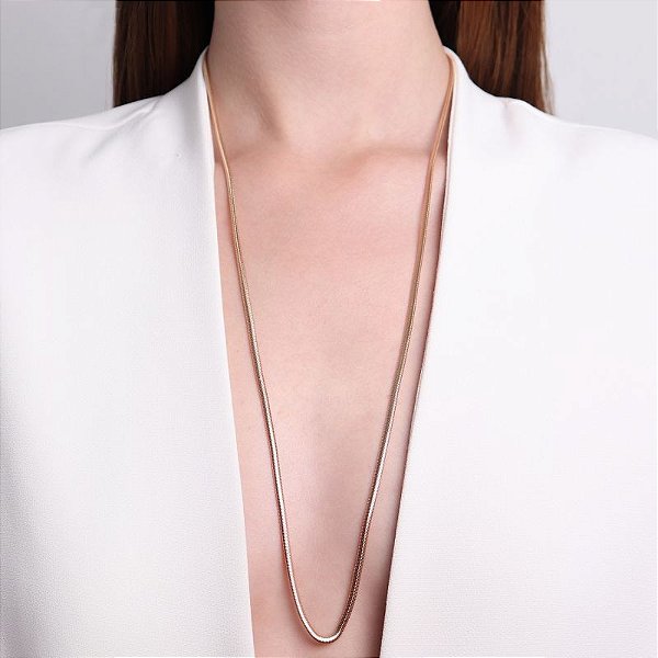 Colar serpente longo