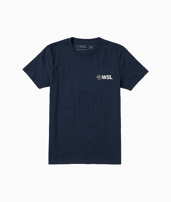 T-Shirt WSL Logo Bordado Azul