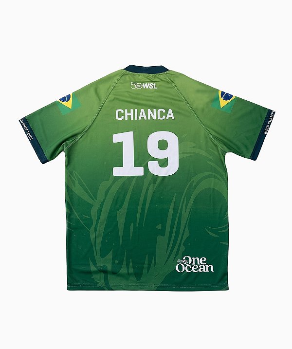 Camisa Jersey WSL João Chianca 19 Verde