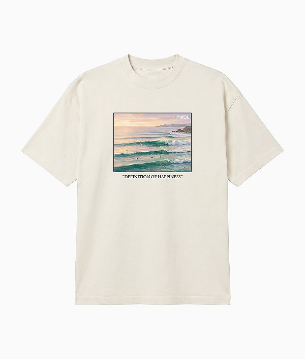 Camiseta WSL Definition of Hapiness Off White