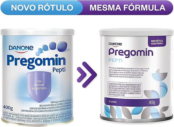 Fórmula Infantil Pregomin Pepti 400g
