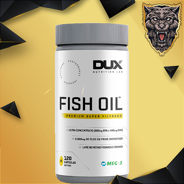 FISH OIL - OMEGA3 - 120 CAPS - DUX