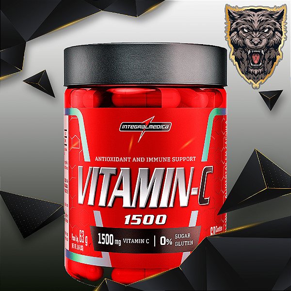 VITAMINA C - 1500MG - 60 CAPSULAS - INTEGRALMEDICA