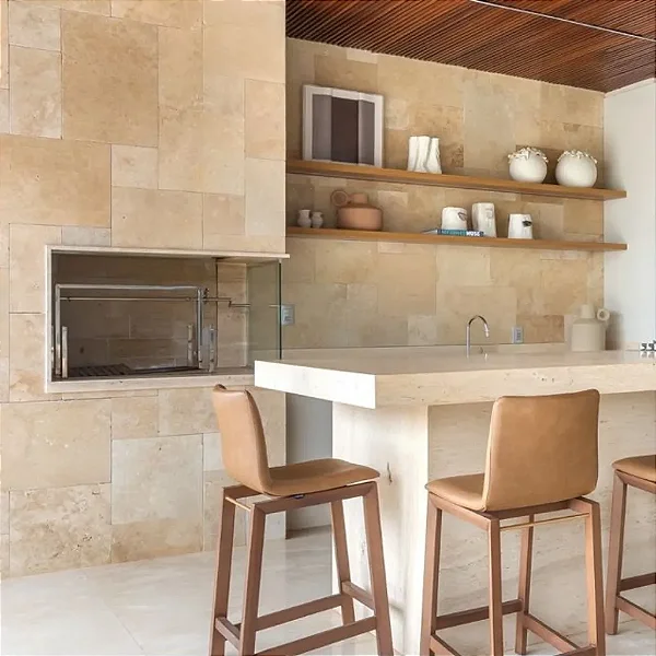 Travertino French Pattern Classic ( preço- 0.74m² )