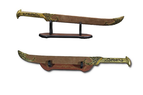 Espada Thranduil Dourada O Senhor dos Anéis