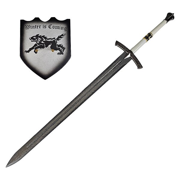 Espada Gelo Eddard Stark Game Of Thrones Winter Is Coming Em Aço