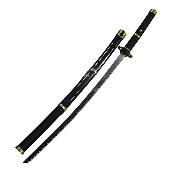 Espada Katana Yubashiri Roronoa Zoro One Piece Em Aço
