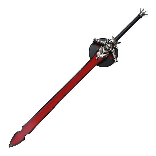 Espada Dante Devil May Cry 4 Rebellion em Aço Vermelha - Tenda Medieval