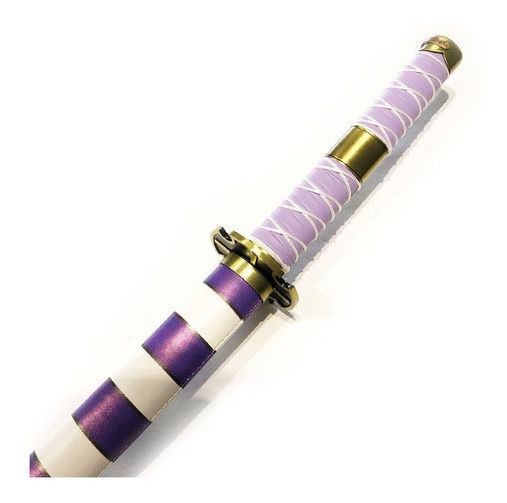 Espada Katana One Piece Luffy Nidai Kitetsu em Aço