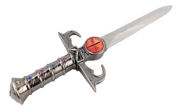 Mini Espada Justiceira Com Base Lion Thundercats Visão