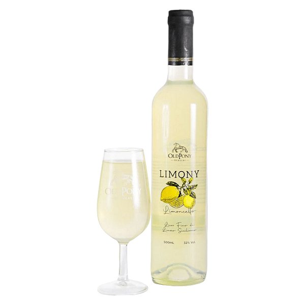 Licor Fino de Limão Siciliano Limony OldPony 500mL