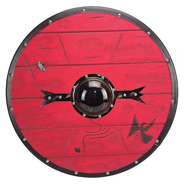 Escudo Viking Ragnar Lothbrok Medieval Nórdico