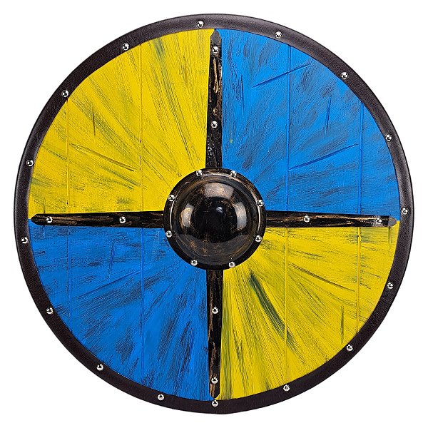 Escudo Vikings Medieval Nórdico Decoração Cosplay