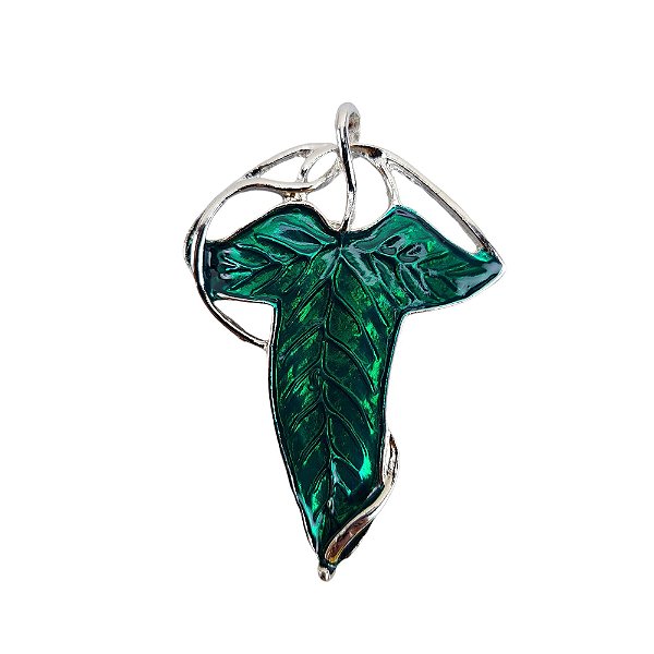 Broche Folha de Lórien A Sociedade do Anel