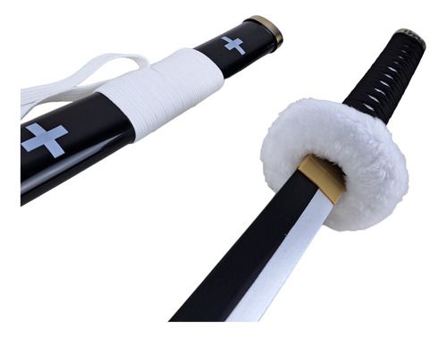 Espada Katana Trafalgar Law One Piece Lâmina Bambu