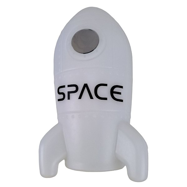 Luminária Foguete Abajur de Mesa Space