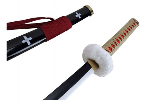 Katana Surgeon Of Death Law One Piece Lâmina Bambu Cosplay