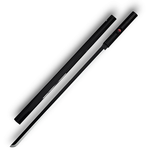Espada Katana Sasuke Uchiha Naruto Lâmina Bambu