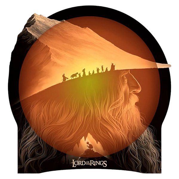 Luminária Abajur Gandalf Senhor Dos Anéis
