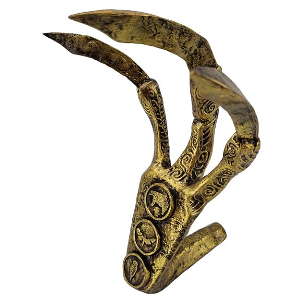 Garra Skyrim Dourada Dragonborn Dovahkiin
