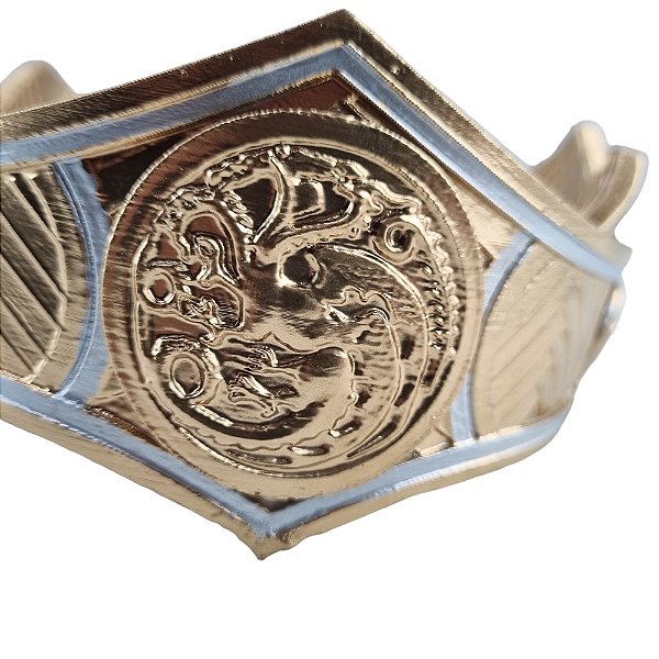 Coroa Viserys Rhaenyra Targaryen House Of Dragon Coleção Cosplay