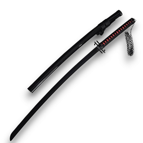 Espada Katana Tensa Zangetsu Ichigo Bleach Bambu