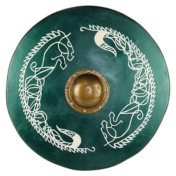 Escudo Rohan Senhor dos Anéis Artesanal Decoração Cosplay