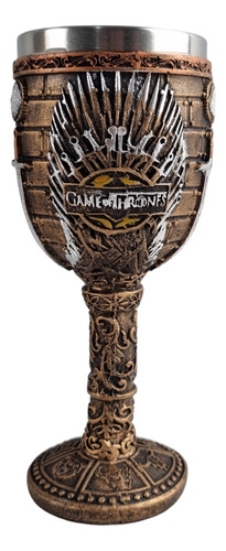 Taça Cálice Medieval Game Of Thrones Trono de Ferro