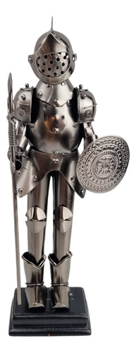 Estatueta Cavaleiro Medieval em Aço
