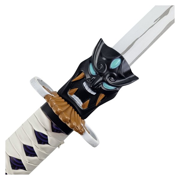 Katana Onimaru Kunitsuna Valorant Branca Em Aço