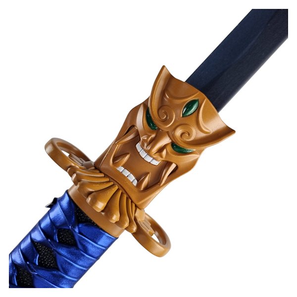Katana Onimaru Kunitsuna Valorant Azul Em Aço