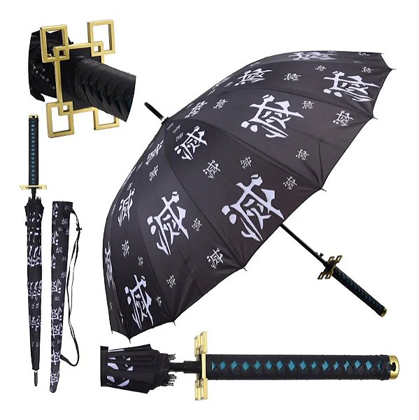 Guarda Chuva Katana Muichiro Tokito Demon Slayer Kimetsu No Yaiba