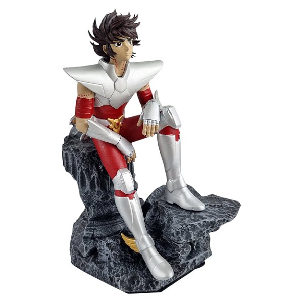 Estátua Seiya De Pégaso Cavaleiros Do Zodíaco 1:8