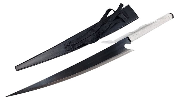 Espada Decorativa Ichigo Kurosaki Zangetsu Bleach em Aço