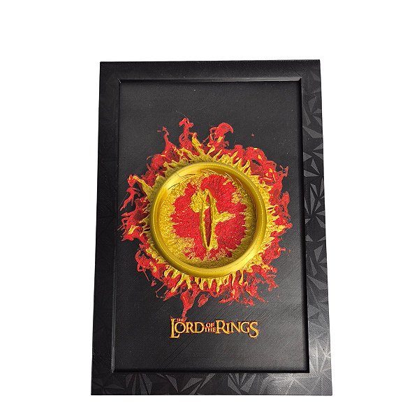 Quadro The Lord Of The Rings Olho De Sauron Impressão 3d