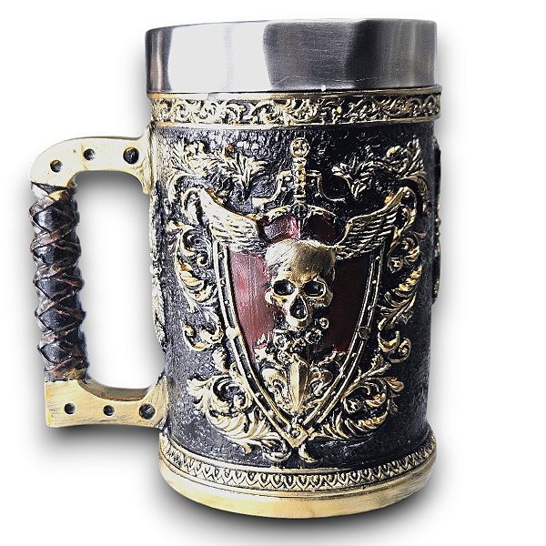 Caneca Faca Na Caveira 600ml