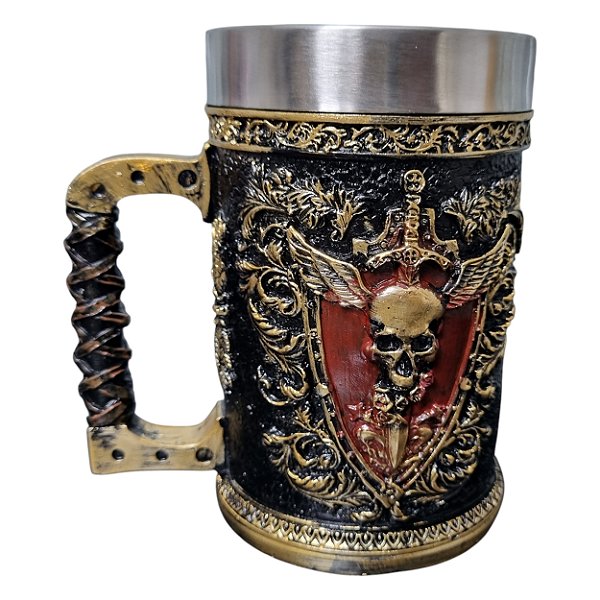 Caneca Faca Na Caveira 600ml