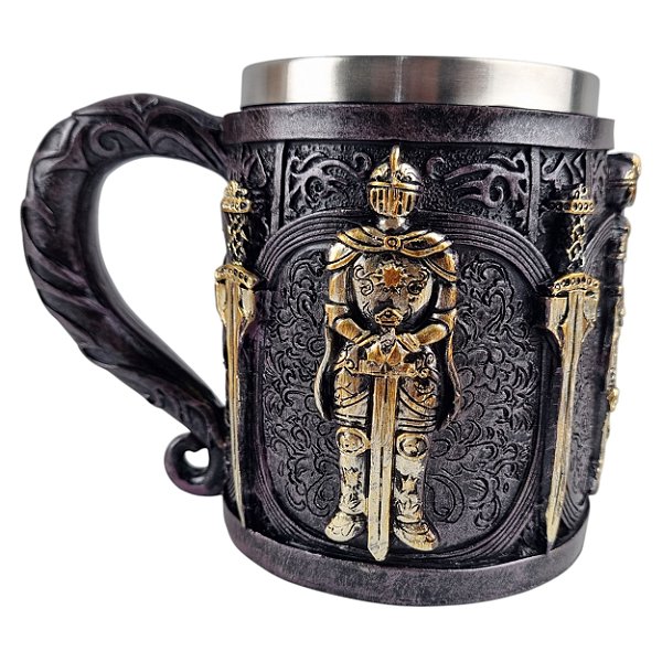 Caneca Medieval Cavaleiro Templário 400ml